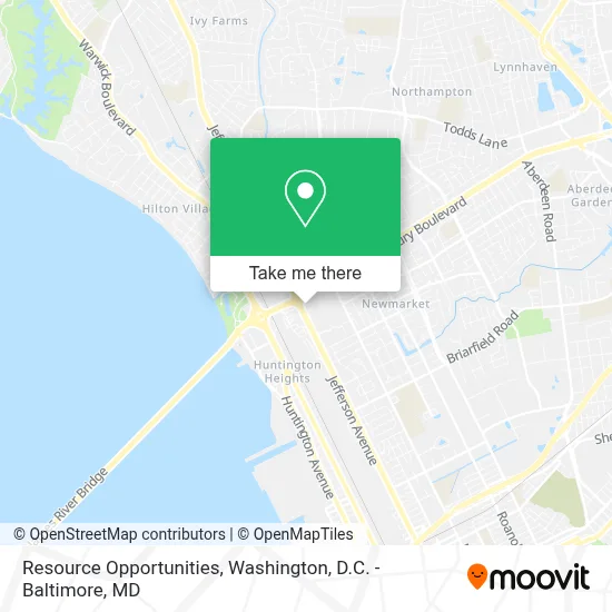 Resource Opportunities map