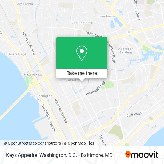 Keyz Appetite map