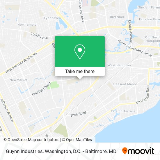 Guynn Industries map
