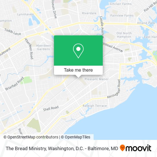 Mapa de The Bread Ministry
