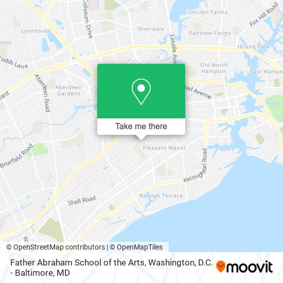 Mapa de Father Abraham School of the Arts