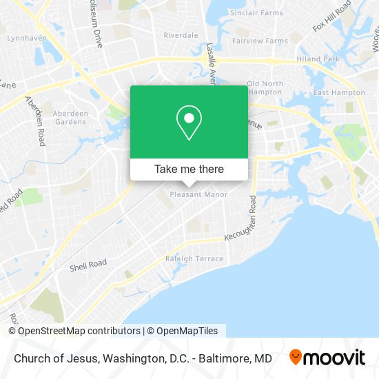 Mapa de Church of Jesus
