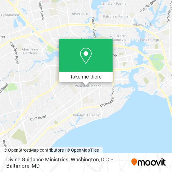 Divine Guidance Ministries map