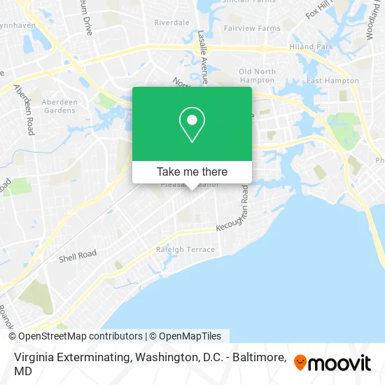 Mapa de Virginia Exterminating
