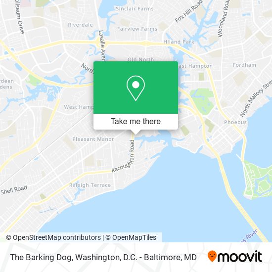 The Barking Dog map