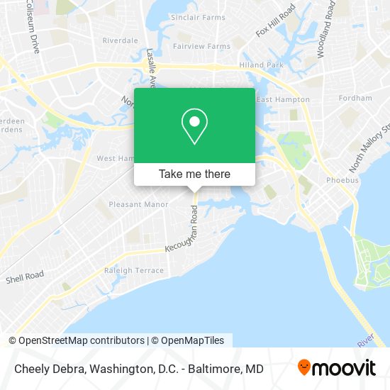 Cheely Debra map
