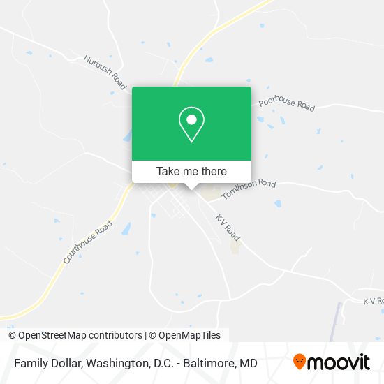 Family Dollar map