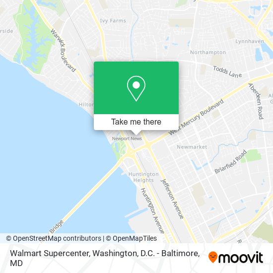 Walmart Supercenter map