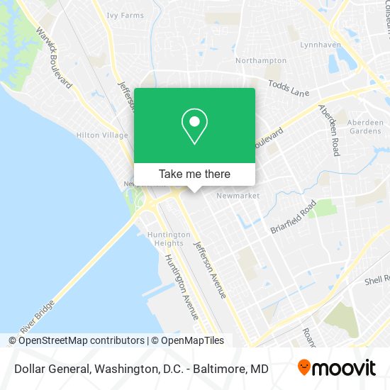 Dollar General map