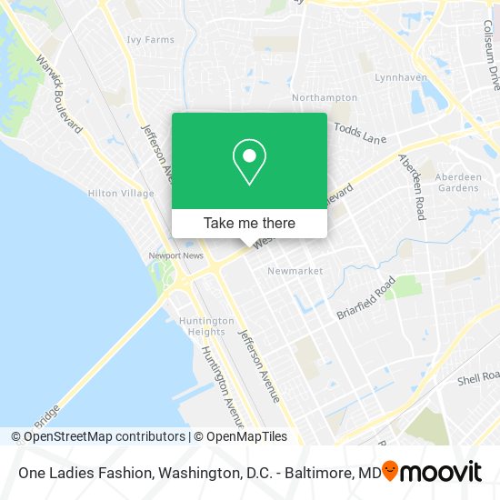 Mapa de One Ladies Fashion