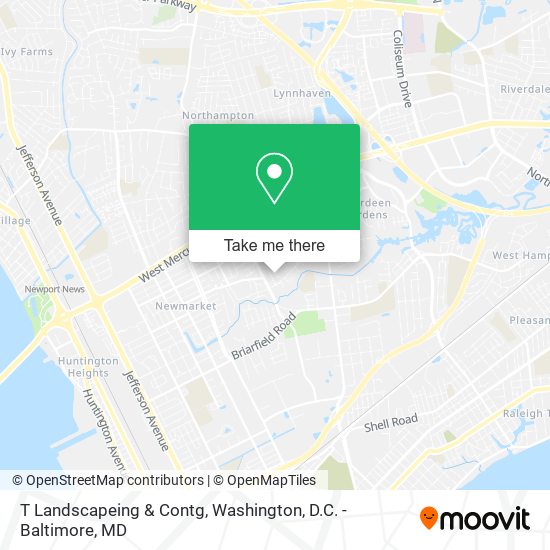 T Landscapeing & Contg map