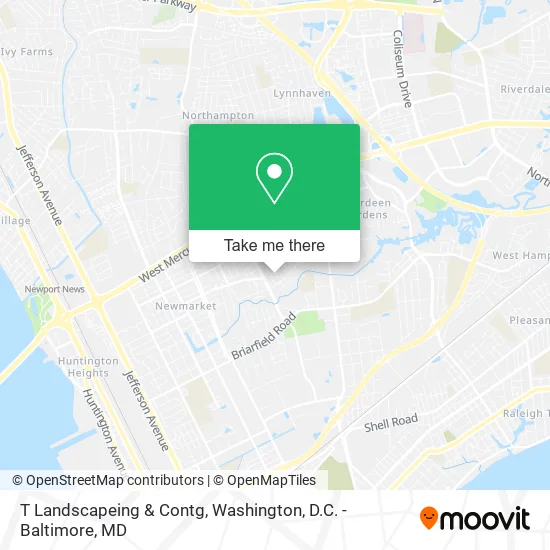 T Landscapeing & Contg map