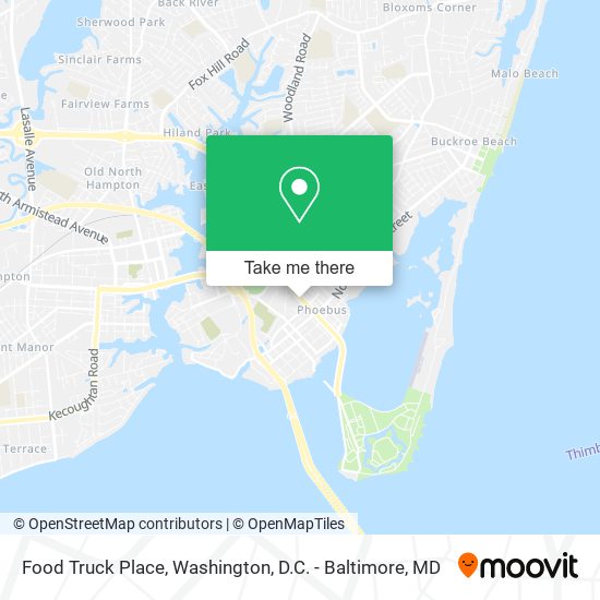 Mapa de Food Truck Place