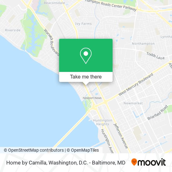 Home by Camilla map