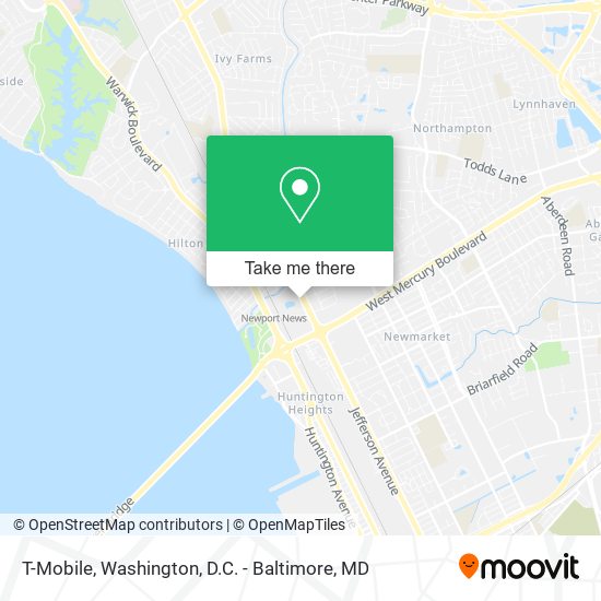 T-Mobile map