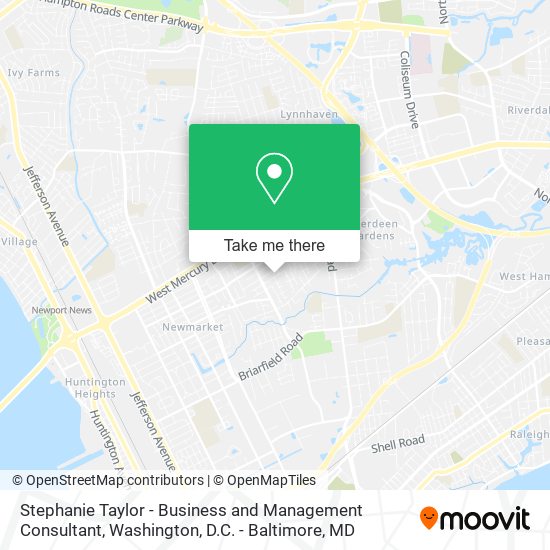 Stephanie Taylor - Business and Management Consultant map