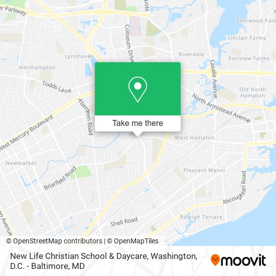 Mapa de New Life Christian School & Daycare
