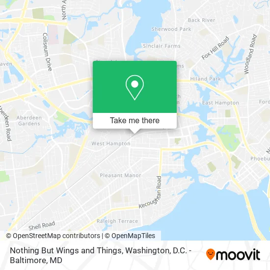 Mapa de Nothing But Wings and Things
