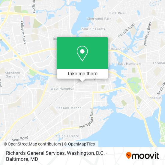Mapa de Richards General Services