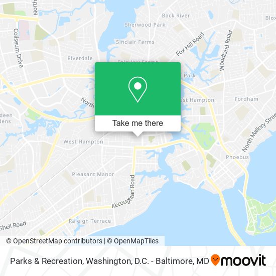 Mapa de Parks & Recreation