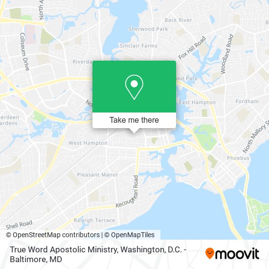 True Word Apostolic Ministry map