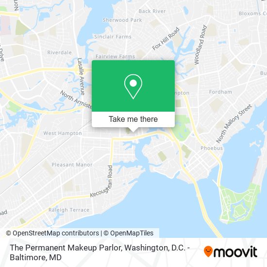 Mapa de The Permanent Makeup Parlor
