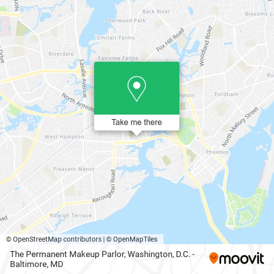 The Permanent Makeup Parlor map