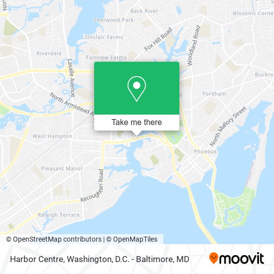 Mapa de Harbor Centre