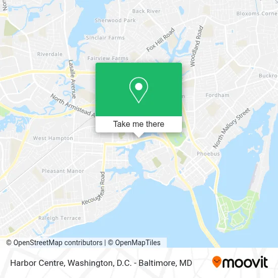 Harbor Centre map