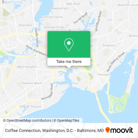 Mapa de Coffee Connection