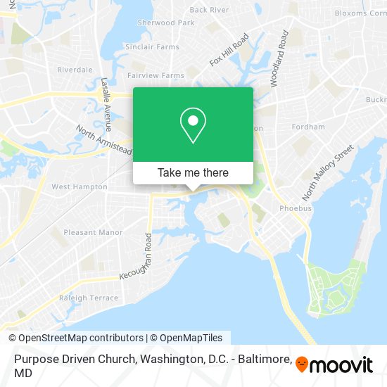Mapa de Purpose Driven Church