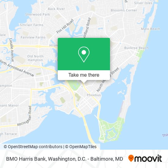 BMO Harris Bank map