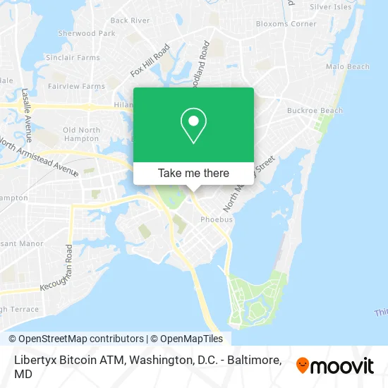 Libertyx Bitcoin ATM map