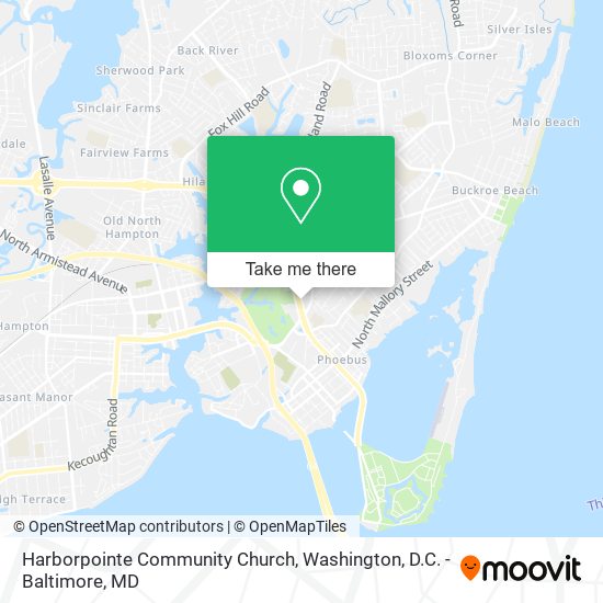 Mapa de Harborpointe Community Church