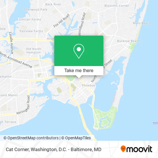 Cat Corner map