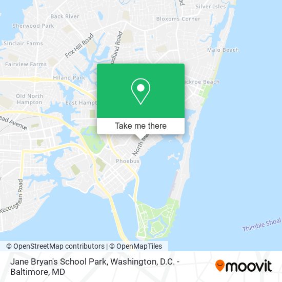 Mapa de Jane Bryan's School Park