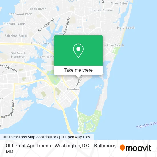 Old Point Apartments map