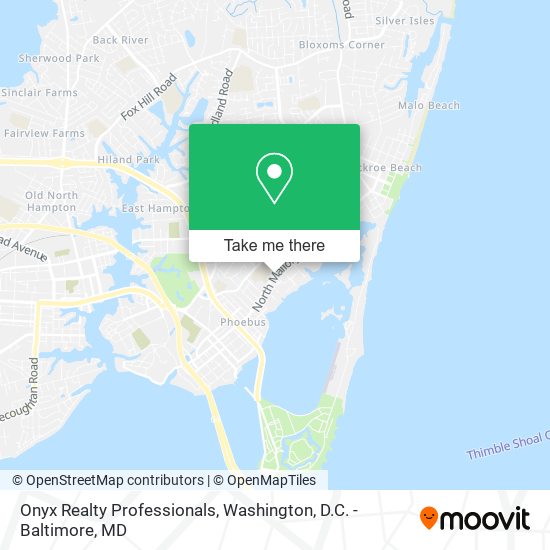 Mapa de Onyx Realty Professionals