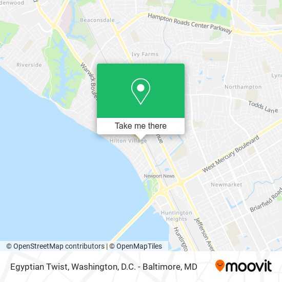 Egyptian Twist map