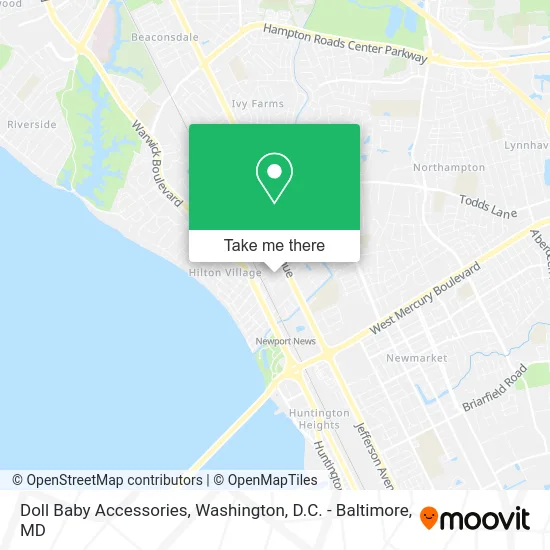 Doll Baby Accessories map