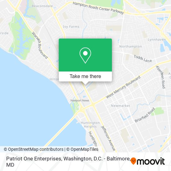 Patriot One Enterprises map