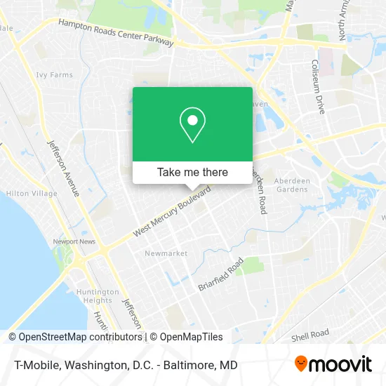 T-Mobile map