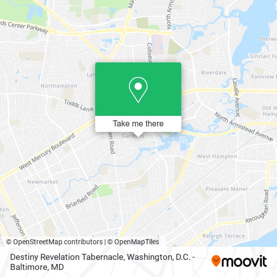 Mapa de Destiny Revelation Tabernacle