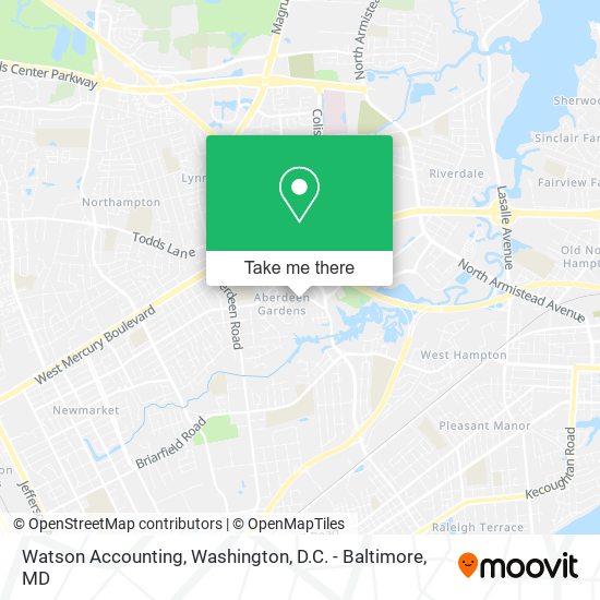 Watson Accounting map