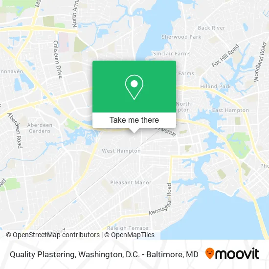 Quality Plastering map