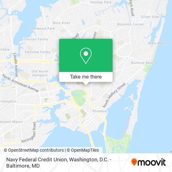 Navy Federal Credit Union map