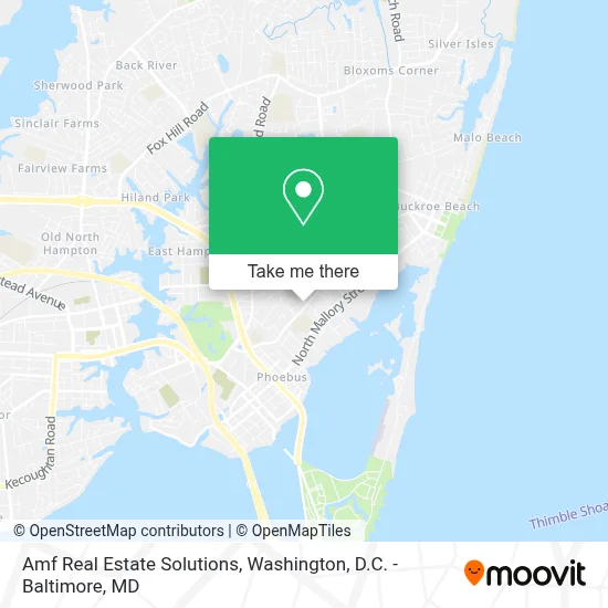 Amf Real Estate Solutions map