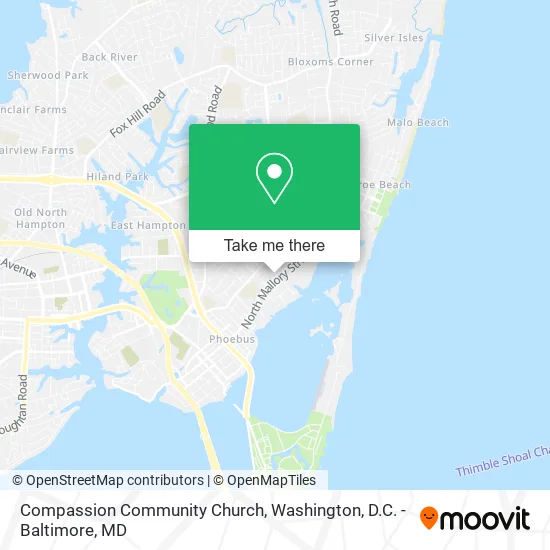 Compassion Community Church map