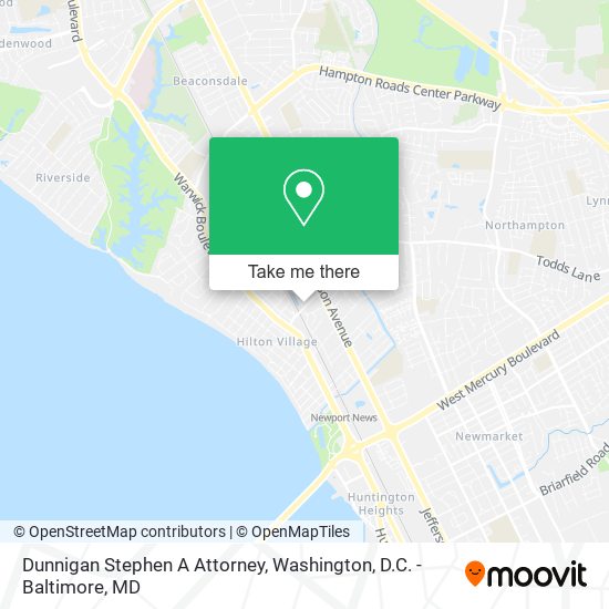 Dunnigan Stephen A Attorney map