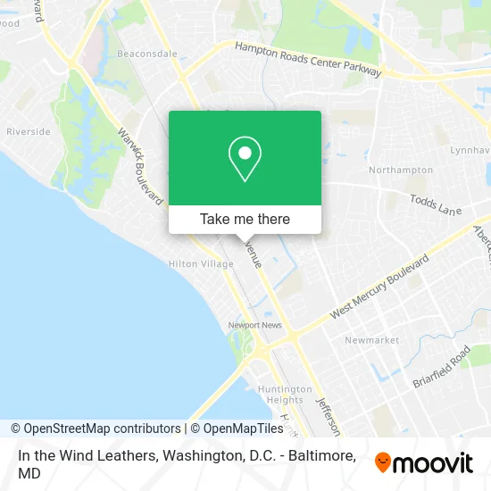 In the Wind Leathers map